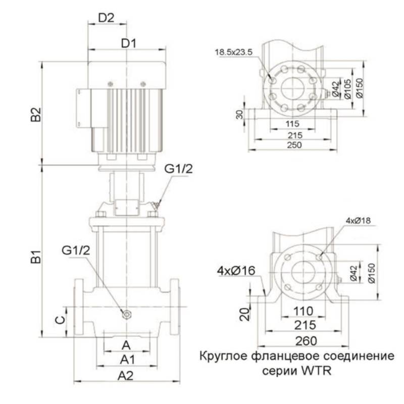 Насос LEO WTR10-6