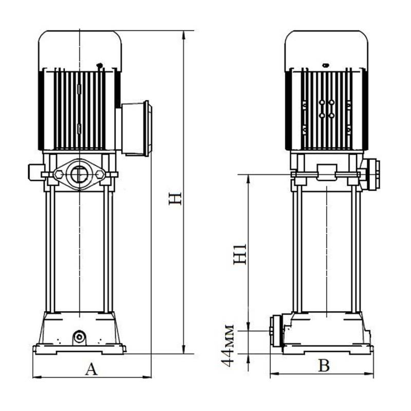 Насос Vodotok EVPm4-6-V(220В,IE2 мотор)