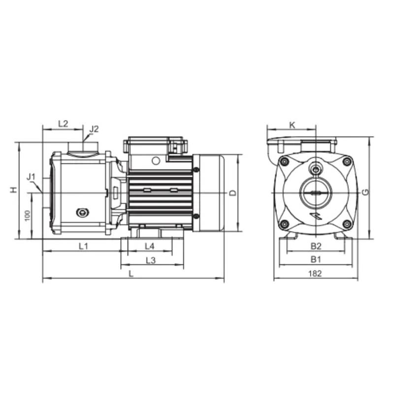 Насос LEO EMHm10-3