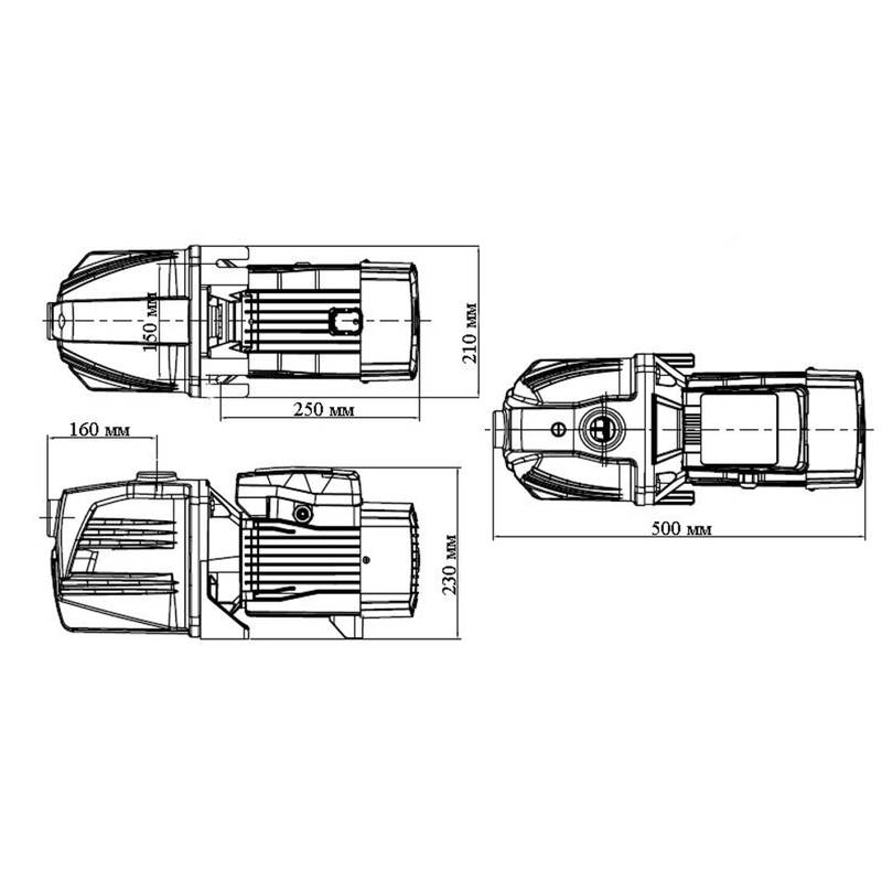 Насос Vodotok НС-60л/мин-37м-2000Вт