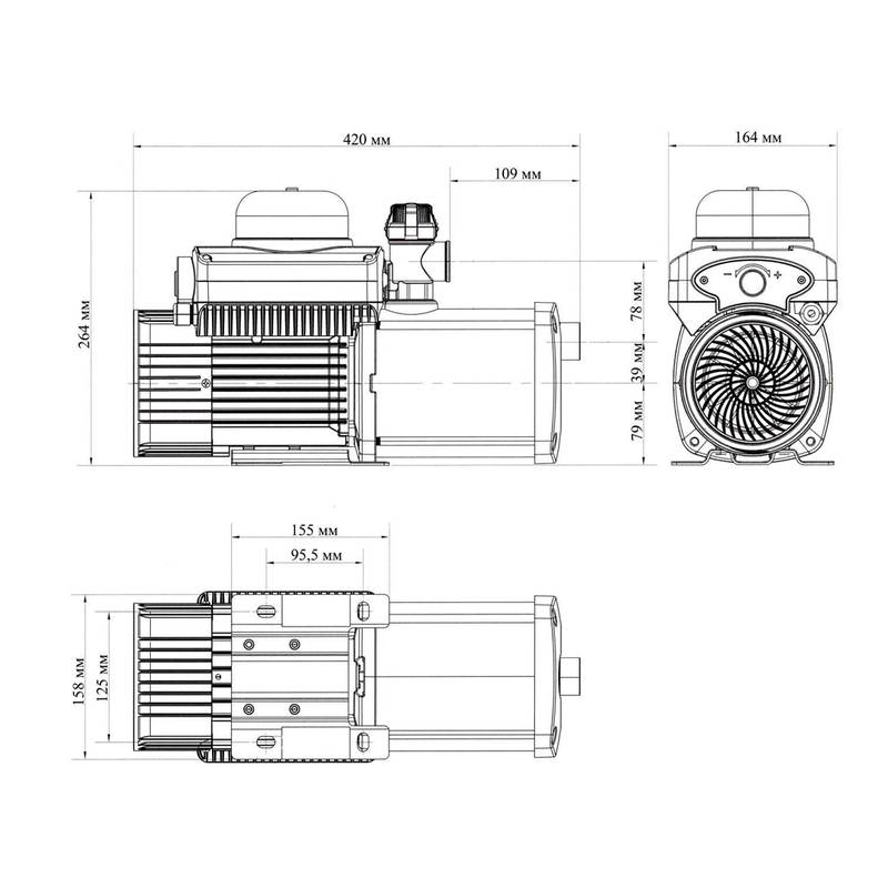 Насосная мини-станция Vodotok JLm60-400