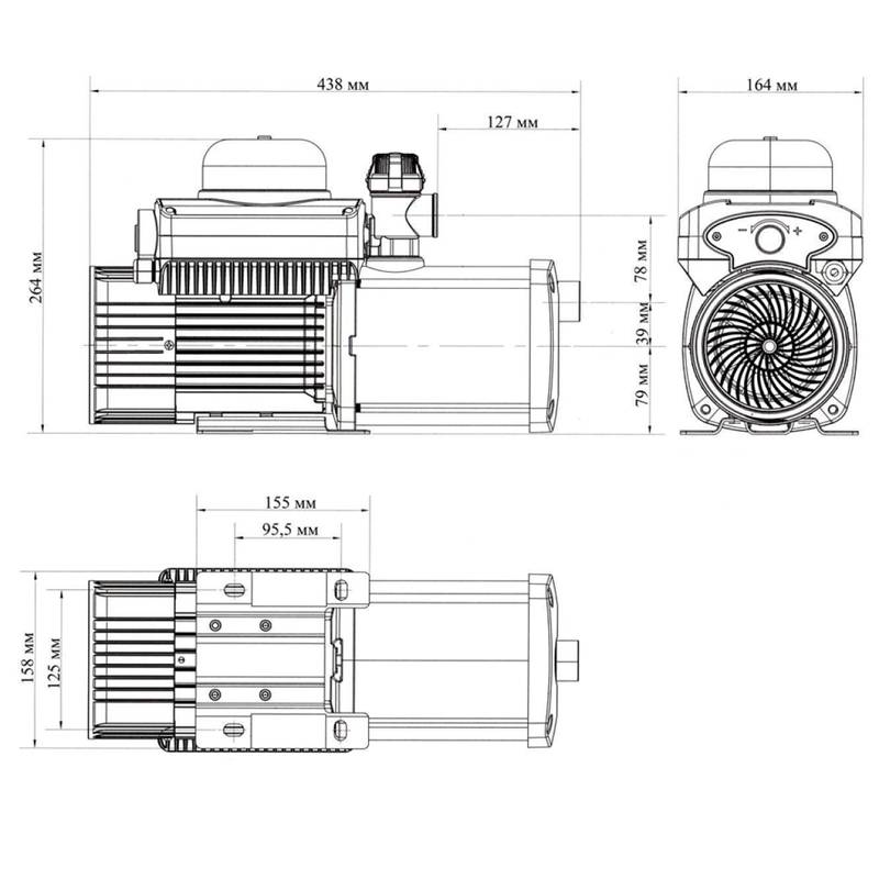 Насосная мини-станция Vodotok JLm60-500