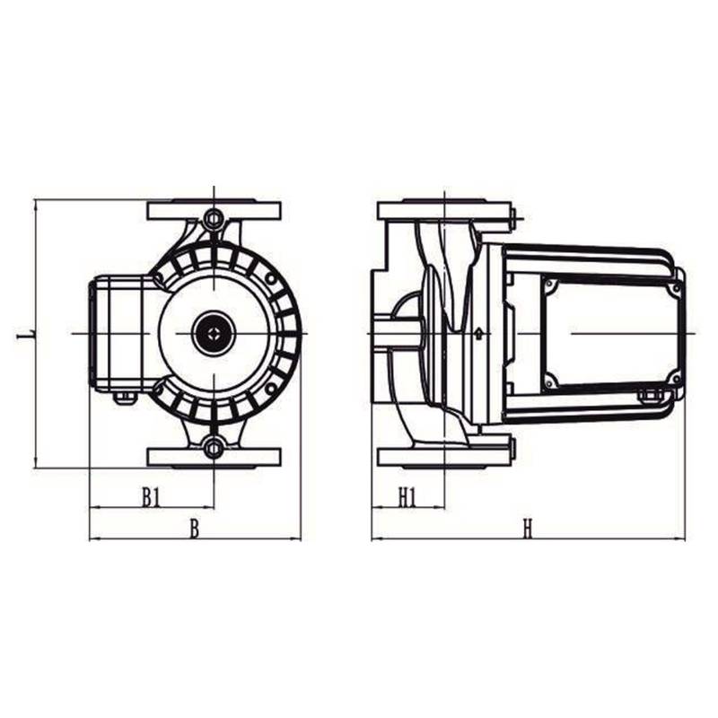 Насос циркуляционный Vodotok WRS40-550-F-EVRO (GRF, 220В)