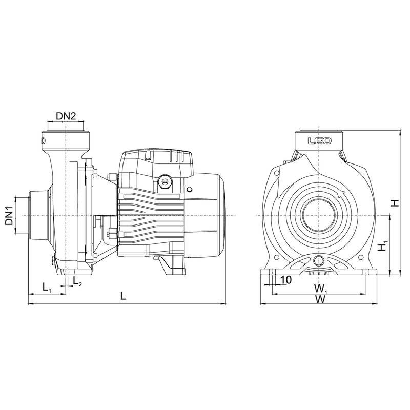 Насос LEO AC150B2