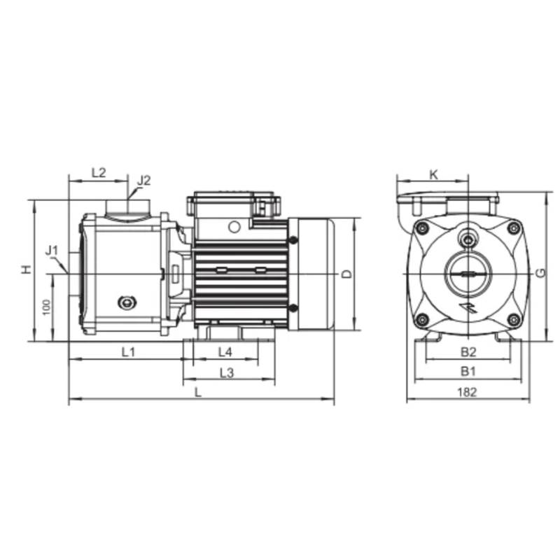 Насос LEO EMHm20-2