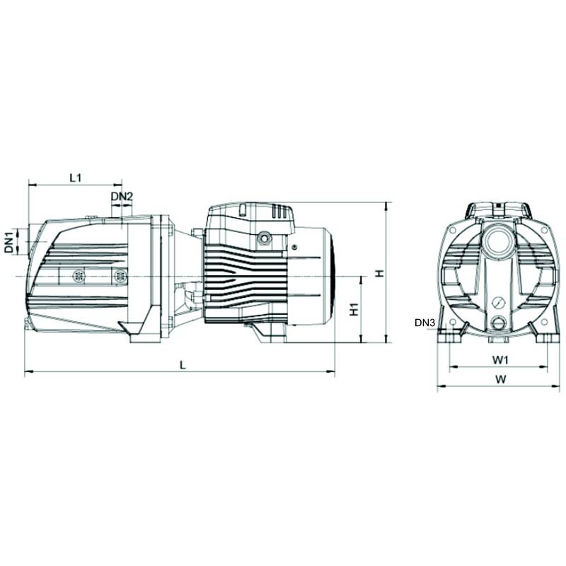 Насос LEO XJm100L