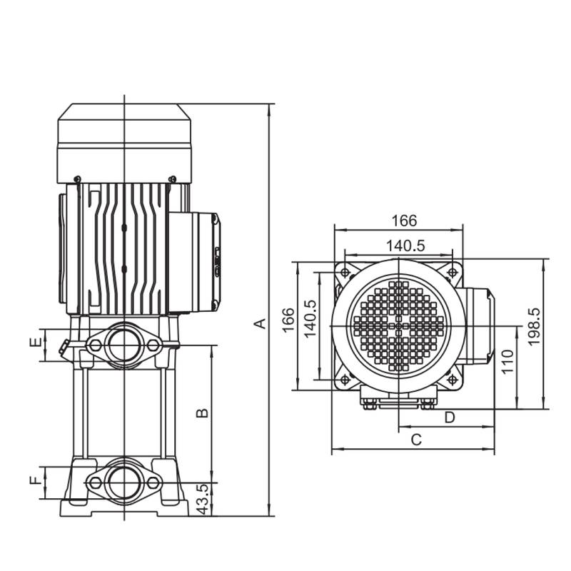 Насос LEO EVPm2-13