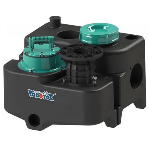 Насосная станция канализационная Vodotok КНС-ПМЧР-10м-14м³/ч-1,5кВт-60л