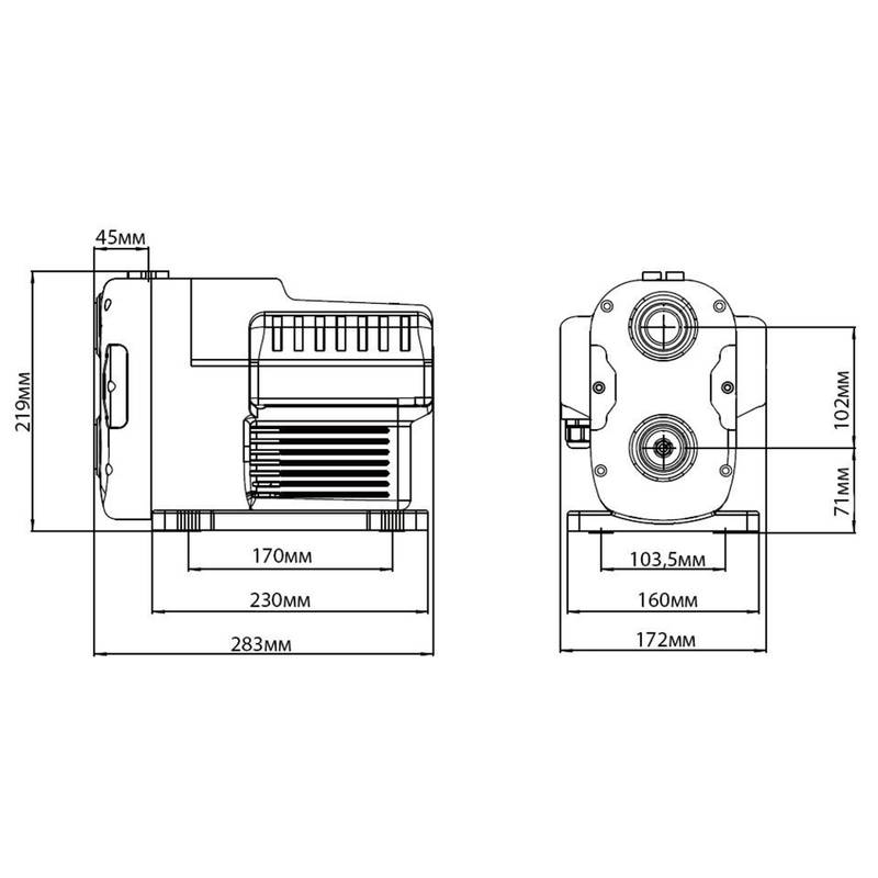 NS-PMCHR_mini_pack_size Насосная мини станция Vodotok НС-ПМЧР-30л/мин-33м-550Вт-ПК