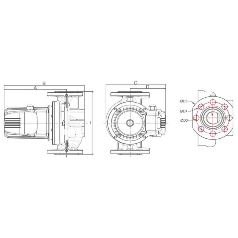 GRS_80_dimensional Насос циркуляционный Vodotok GRS80-6F(220В)-Premium