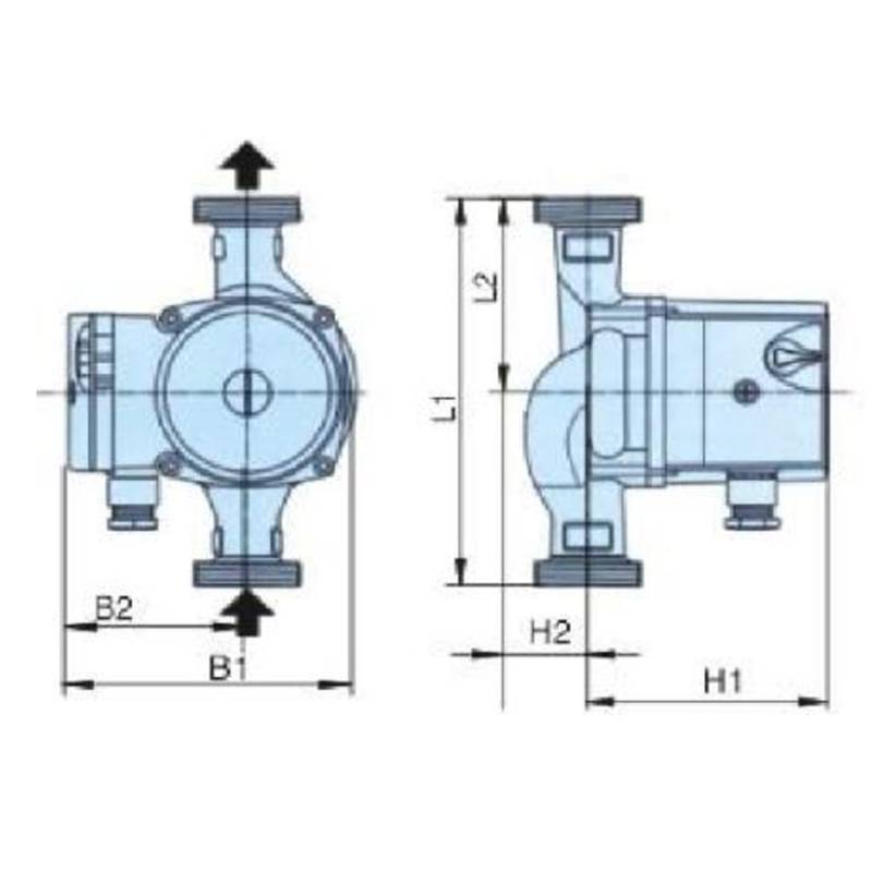 Насос циркуляционный Vodotok WRS25/6-180