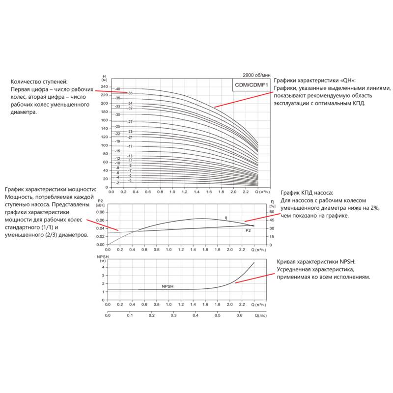 Насос вертикальный многоступенчатый CNP CDM1-20 (220В) (стандартное исполнение)