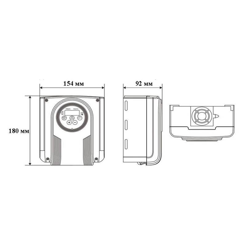 Частотный преобразователь Vodotok ЧПН-2,2кВт-220В(1ф/3ф)-ДП