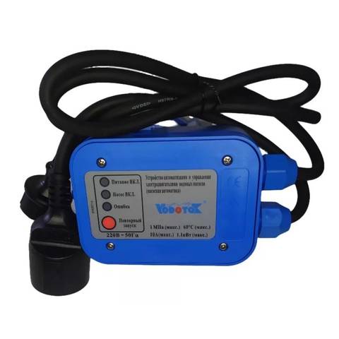 Устройство автоматизации и управления электродвигателями водяных насосов Vodotok ЭДД-1