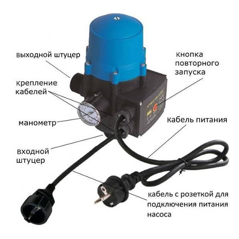 EDD-10_scheme Устройство автоматизации и управления электродвигателями водяных насосов Vodotok ЭДД-10