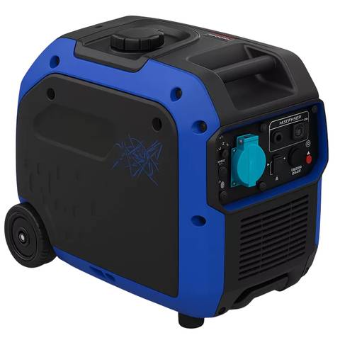 Генератор бензиновый инверторный закрытого типа Vodotok БГИЗ-5,5кВт-ЭС-ДУ