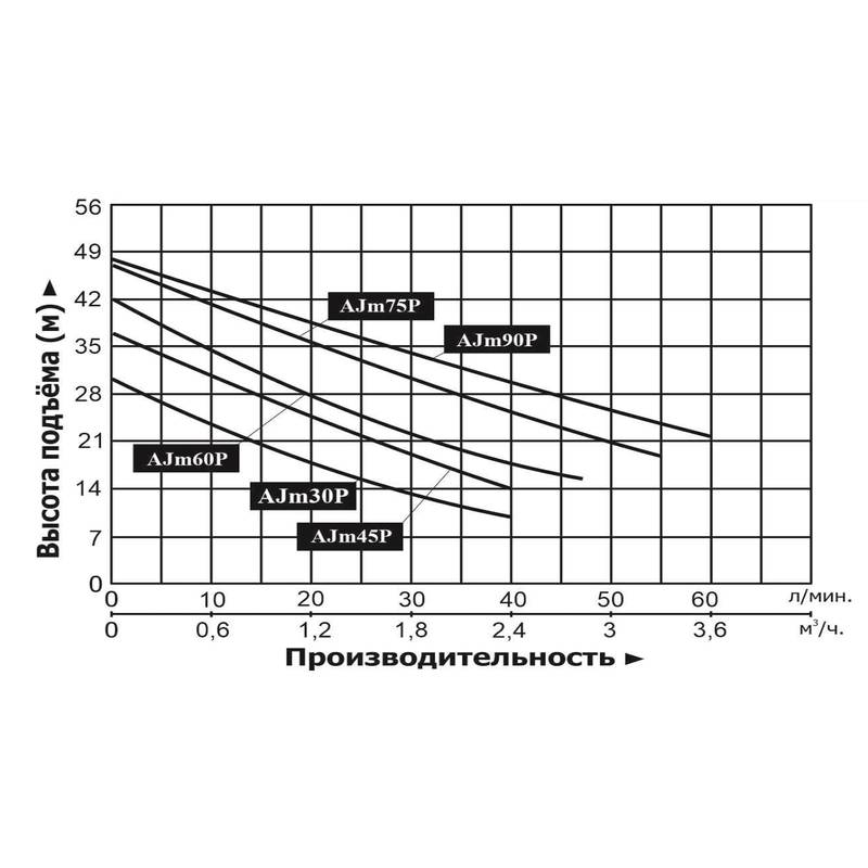 AJm-P_Q Насос LEO AJm30P