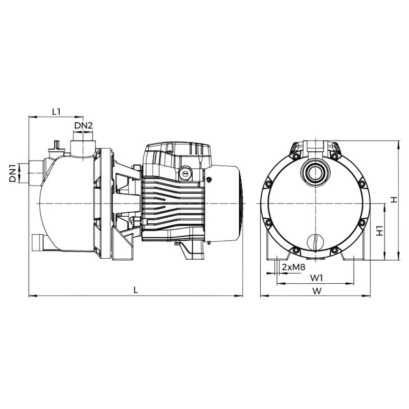 Насос LEO AJm60P
