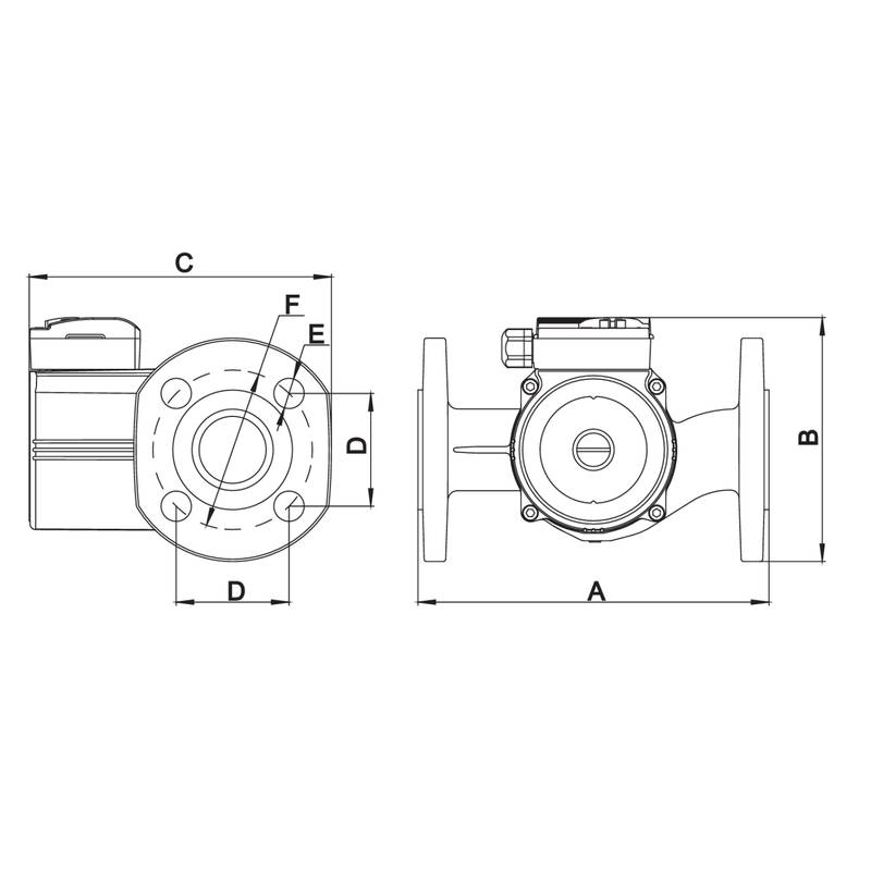 Насос циркуляционный LEO LRP32-80F/220