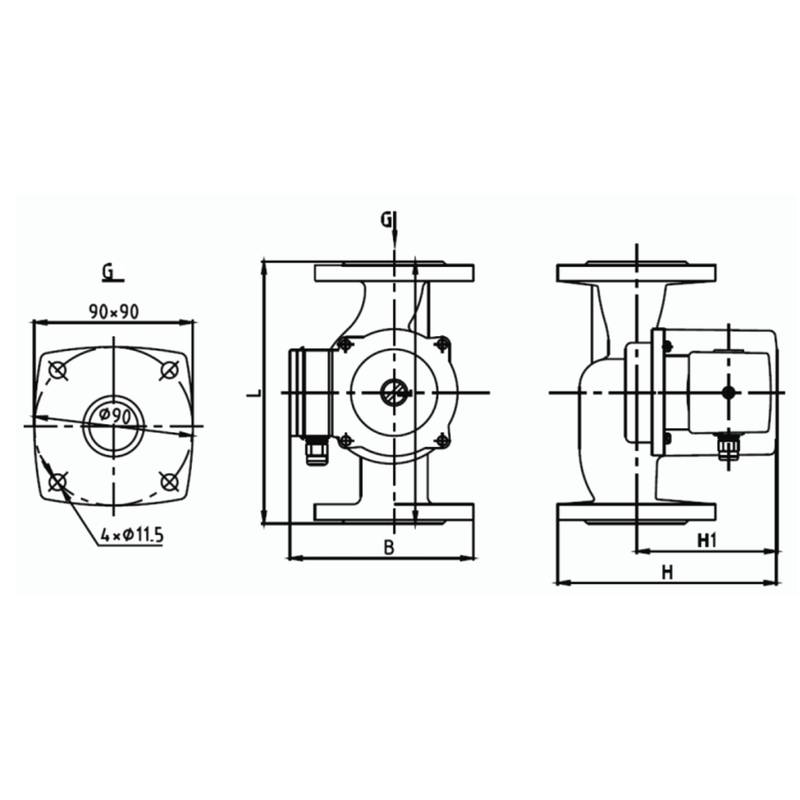 Циркуляционный насос Aikon CMS(L)32-8F1M