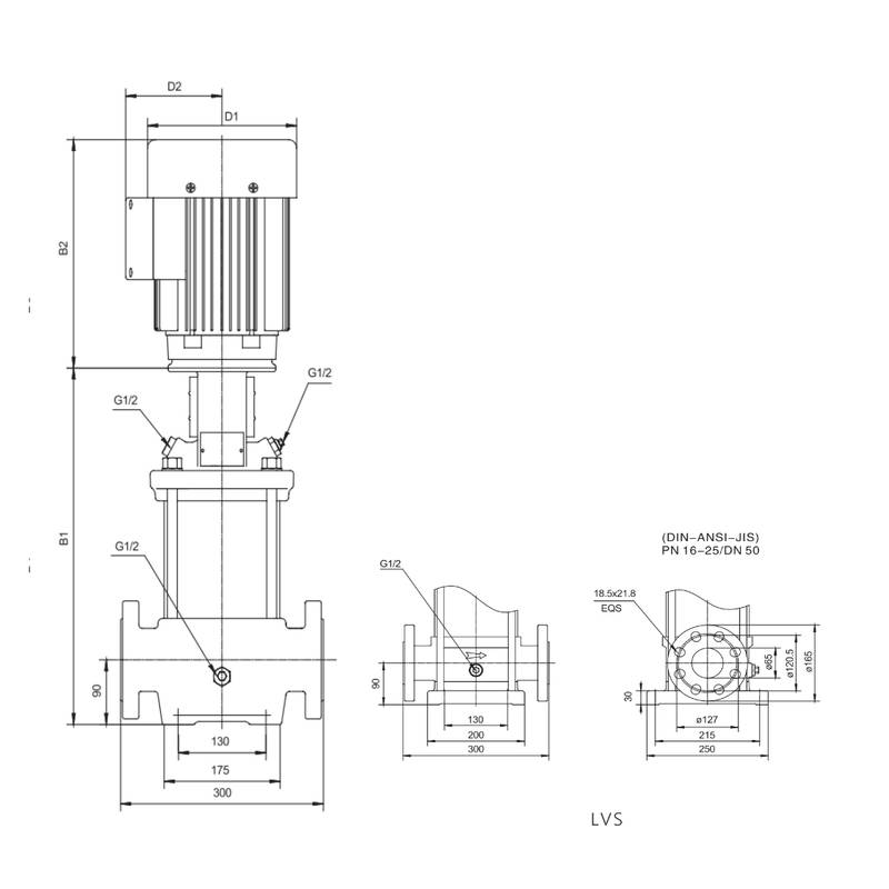 dimensional-drawing-lvs20 Насос повышения давления LEO LVS20-17 (380В)