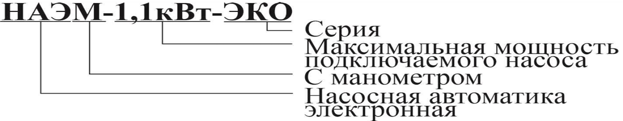 Устройство автоматизации и управления электродвигателями водяных насосов Vodotok НАЭМ-1,1кВт-ЭКО