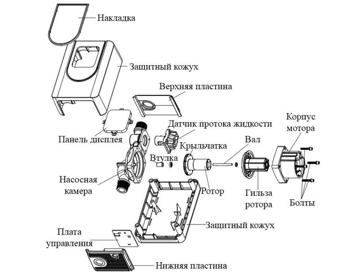 Насос для подкачки Vodotok DC15-30