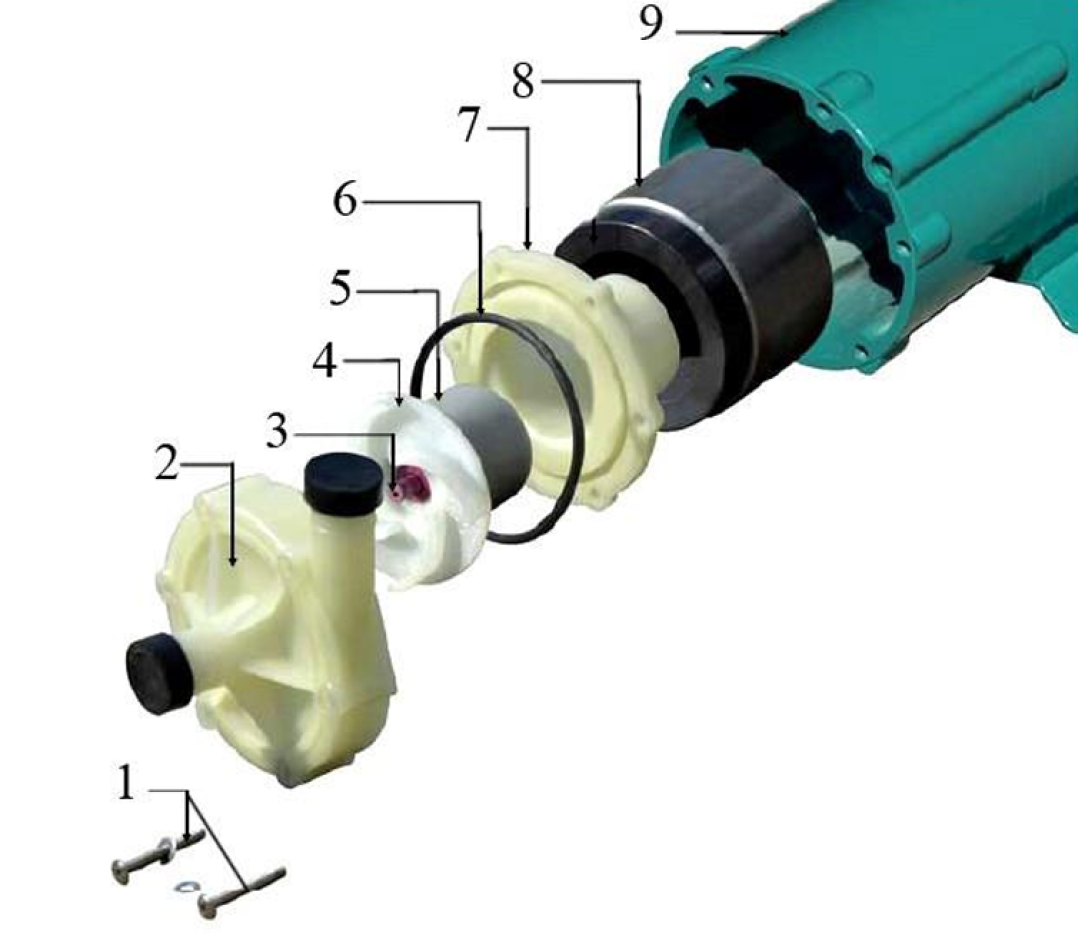 Насос для перекачивания химических жидкостей Vodotok MP-15R (220В)