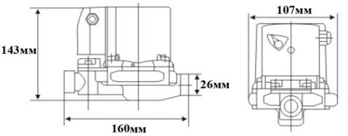 Насос для подкачки Vodotok LRS12/10W2