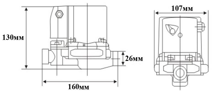 Насос для подкачки Vodotok LRS12/9W2