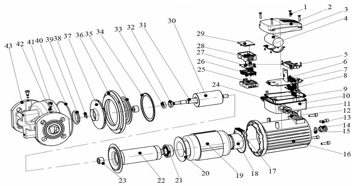Насос циркуляционный Vodotok GRS40-18F(380В)-Premium