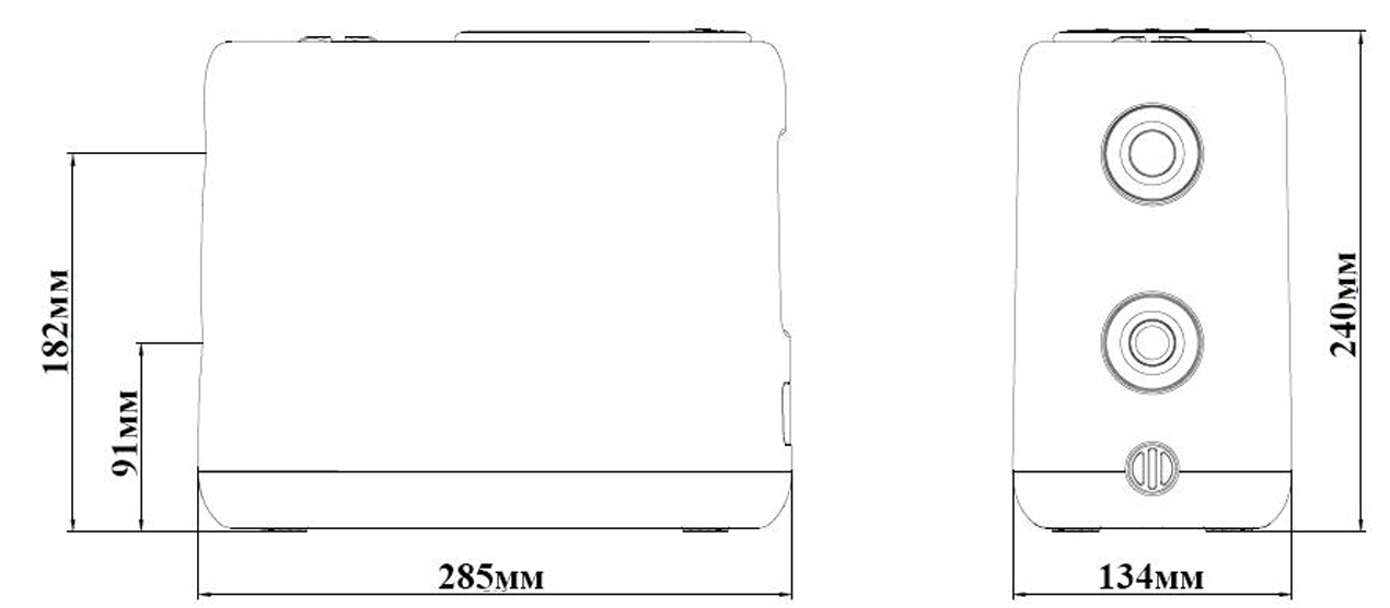 Насос самовсасывающий инверторный Vodotok НИМС-МР-1,8м³/ч-16м-290Вт-ПК