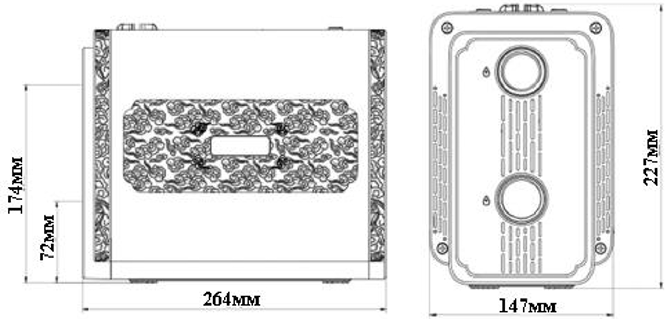 Насос инверторный Vodotok НИМ-2м³/ч-30м-550Вт-ПК
