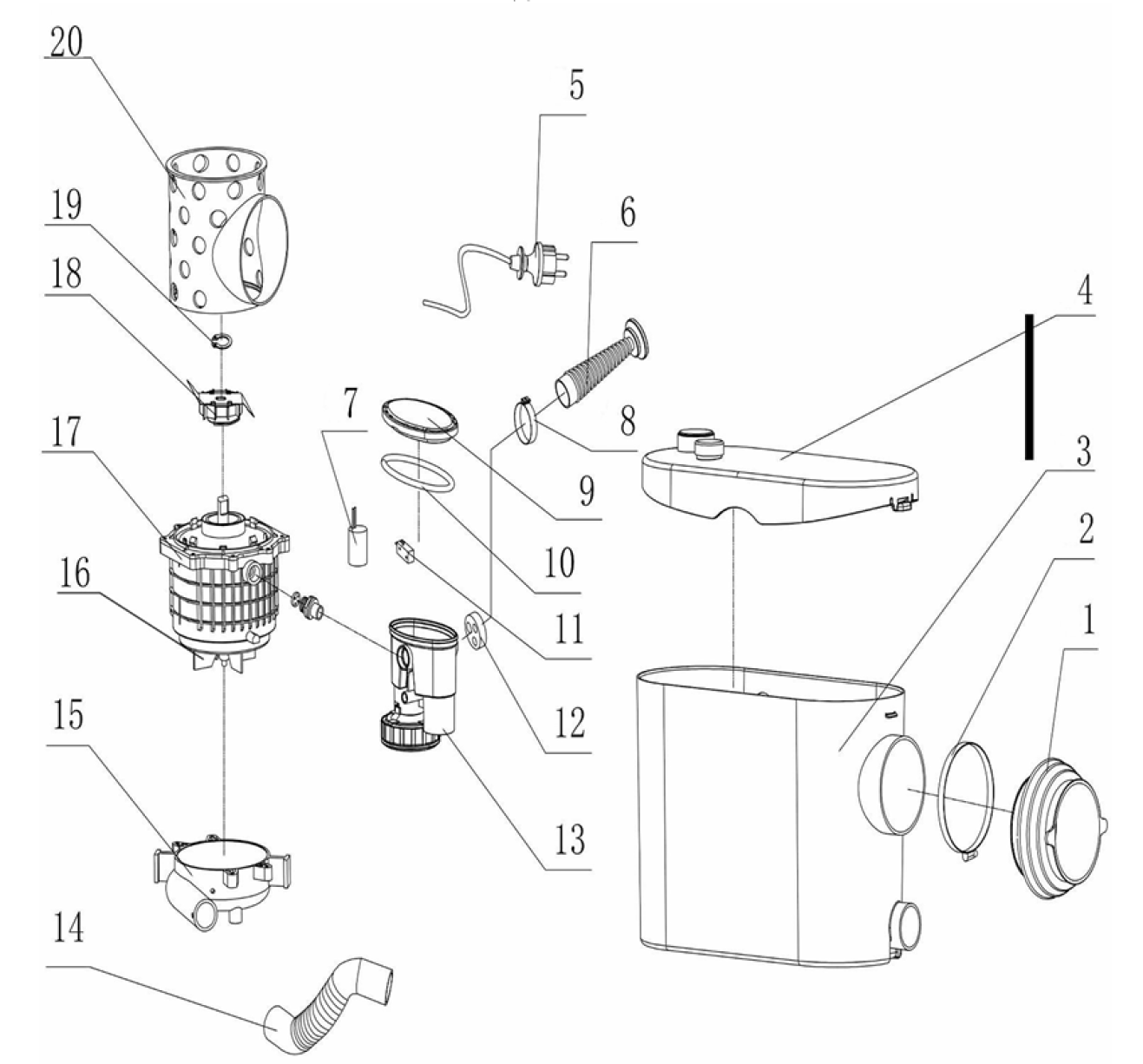 Насос канализационный Vodotok НК-400-2