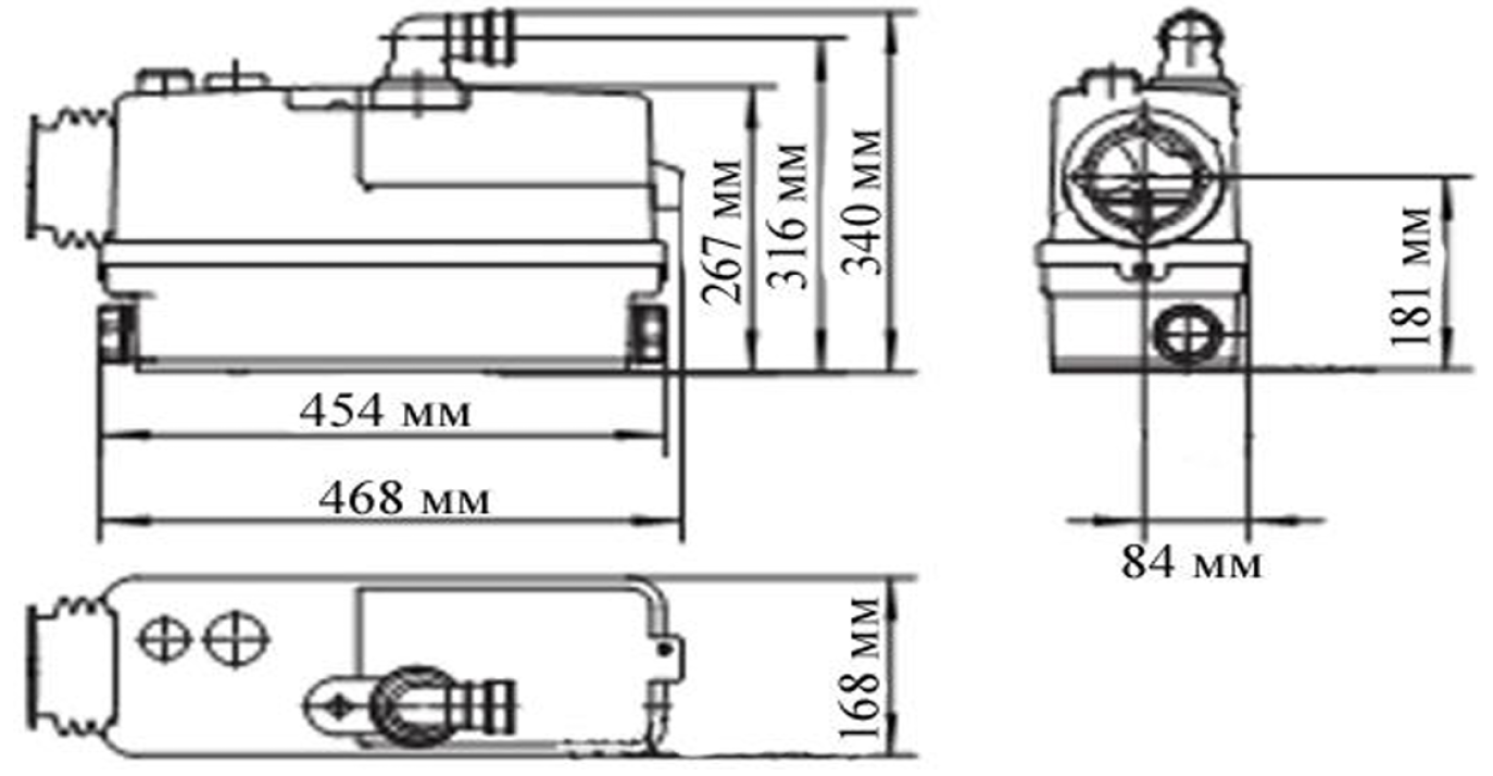 Насос канализационный LEO WC601B
