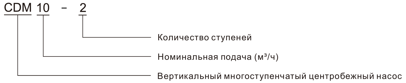 Насос вертикальный многоступенчатый CNP CDM5-15 (стандартное исполнение)