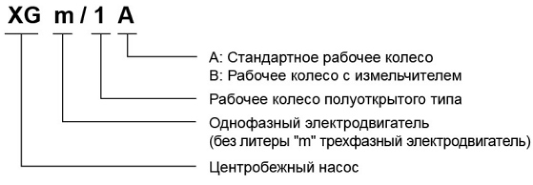 Насос центобежный LEO XGm/1B