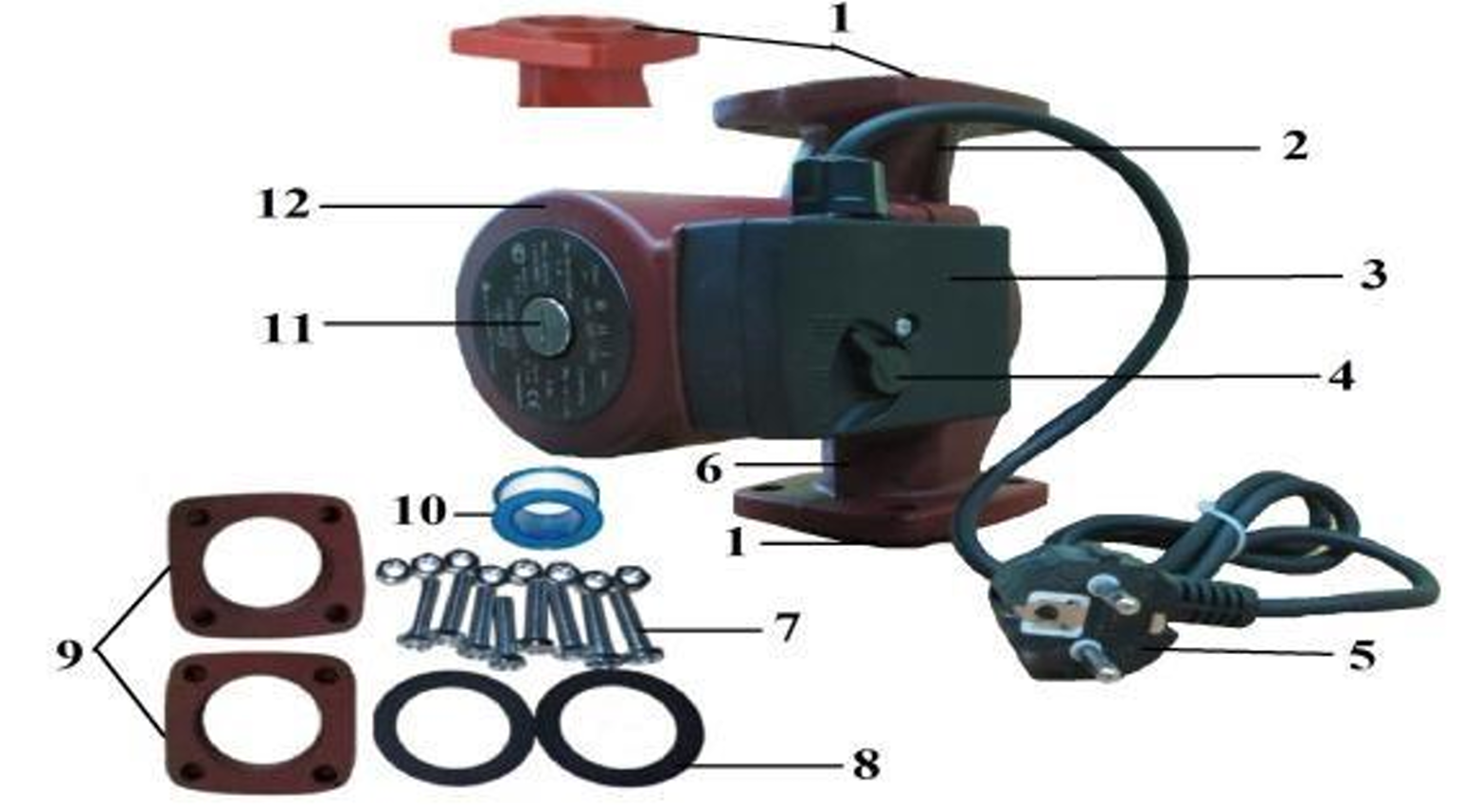 Насос циркуляционный Vodotok XRS40/8-200-F